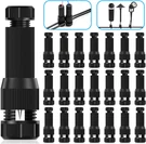 22PACK Low Voltage Waterproof Landscape Light Cable Connector 12-20 Gauge Wire. Fixed Price $24.99.