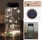 Colonial Tin Works Angel Tears Solar Light Mason Jar Lid Deep Rustic Brown 1. Fixed Price $18.99.