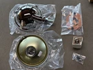 Moss Chrome Post Mount Fog Driving Lamp Light England Clear Lens 162-700. Fixed Price $150.00.