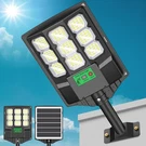 Mutois Solar Street Lights Outdoor, 12000LM Led Smallest, Black. Fixed Price $42.76.
