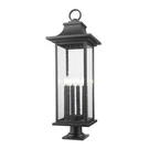 Z-lite 6 Light Outdoor Pier Mounted Fixture. Fixed Price $522.00.