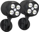 Yuyotrre Motion Sensor Outdoor LIGHTS,2 Spot With 2PACKS, Black. Fixed Price $47.18.