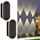 Lianglome 2PK Solar Fence Lights Outdoor - 3 Modes, IP65 Waterproof Led. Fixed Price $33.32.