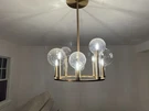 Brand New Dining Room Chandelier Hinkley Lcb Oval Gold Finish. Fixed Price $200.00.