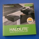2 Boxes Of Touch Solar Led Outdoor Accent Spotlight Pack Black. Fixed Price $29.99.