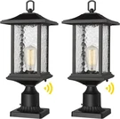 Dusk To Dawn Outdoor Post Lights, 21INCH Large Exterior Lamp Pier .... Fixed Price $187.88.