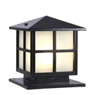 Slawa Outdoor Post Lights Fixture, Modern Yard Entry Column With. Fixed Price $98.36.