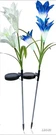 5 White And Blue Solar Multicolor Led Lily 2 X Florabrite Sets. Fixed Price $69.95.
