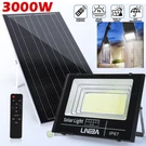 3000W Solar Lights Outdoor 648LED Security Flood Dusk To Dawn Lamp. Fixed Price $59.69.