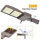 Kukuppo 320W Led Parking Lot Street Pole Dusk To Dawn Shoebox Area Lights. Fixed Price $186.15.