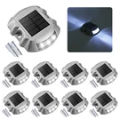Volisun Solar Deck Lights Driveway Dock Pack Led IP68 Waterproof. Fixed Price $125.99.