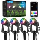 Ligency Spotlight Outdoor Smart Low Voltage Landscape Lights, 4 Pack. Fixed Price $75.34.