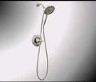 Delta Arvo Nickel Shower Faucet 2-IN-1 Spray Valve And Trim Kit 142840-SP-I. Fixed Price $104.99.