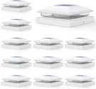 Aponuo 12 Pack Solar Post Cap Lights, Modes Warm/cool Outdoor Waterproof. Fixed Price $49.50.
