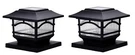 Maxsa 41471 (2 Pack) Premium Metal And Glass Solar Powered Post Cap Deck. Fixed Price $72.90.