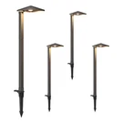 Edishine Low Voltage Landscape Lights, 3W 230LM 3000K Waterproof Led Pathway. Fixed Price $97.74.