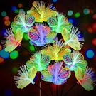 Jjgoo 2 Solar Garden Lights, Flower Swaying Pack,. Fixed Price $21.72.
