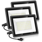 3 Pack 150W Led Flood Light Outdoor,super Bright Exterior Security With.... Fixed Price $97.13.