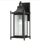 Savoy House 5-3451-BK Dunnmore 1-LIGHT Outdoor Wall Lantern In Black. Fixed Price $166.50.