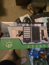 Jaynlt Y-8600W Solar Street Lights Outdoor, 6500K Commercial Parking Lot. Fixed Price $199.00.