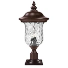 Z-lite Armstrong Outdr Post Mt, 12.375X25.5, Brz, Clr Wtrgls 533PHB-533PM-RBRZ. Fixed Price $304.30.