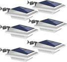 Solar Gutter & Fence Lights - 40 Led Outdoor Waterproof Security Lamps For Eaves. Fixed Price $88.99.