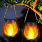 Jyoiat Solar Flame Lantern Hanging Outdoor Waterproof - 2 Warm White Pack. Fixed Price $37.49.
