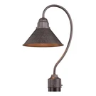 Vaxcel Outland 10' Outdoor Post Light, Iron/gold - T0348. Fixed Price $99.99.