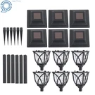 6 Pack Solar Lights Outdoor Waterproof For Outside Landscape Planter Walkway Led. Fixed Price $17.63.