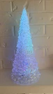 Christmas Tree Holiday Light Up Clear Color Changing Led Glitter Girly 15" Party. Fixed Price $42.74.