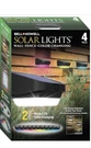 4 Pack Solar Wall Fence Outdoor Color Changing Lights Bell +howell - Brand New. Fixed Price $17.99.
