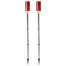 2PCS Solar Warning Landscape Lighting Driveway Markers. Fixed Price $24.05.