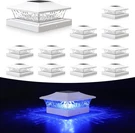 Volisun Solar Post Cap Light 12 Pack White, Rgb Color Changing. Fixed Price $80.00.