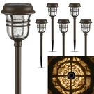Xmcosy+ Solar Pathway Lights Outdoor Waterproof IP65-2 Lighting Modes Color C.... Fixed Price $92.79.