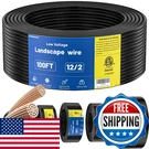 Zonegrace 100FT 12/2 Landscape Wire Gauge Voltage Lighting. Fixed Price $110.00.