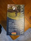 Hampton Bay Integrated Led Outdoor Flood Light W/ Adjustable Head 50W New!. Fixed Price $19.99.
