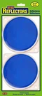 Hy-ko Carded Reflectors, High Visibility Light Reflective Bracketed, Blue. Fixed Price $7.57.