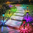 Tisejoy Solar Pathway Lights Outdoor Waterproof 12 Pack Color Changing Garden.... Fixed Price $55.42.