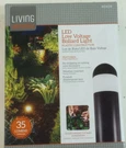 Lot Of Living Accents 3924222 0.5 Watt Black Low Voltage Led Bollard Light. Fixed Price $39.99.
