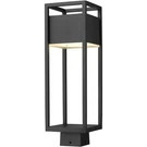 Z-lite 585PHMS-BK-LED Barwick 19.75 Inch Black Outdoor Post Mount Fixture. Fixed Price $219.30.