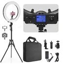Pixel 19 Bi-color Led Ring Light 3000K-5800K Dimmable Lcd Tripod Stand Phone. Fixed Price $79.99.