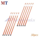 50PCS Snow Stakes Reflective Markers Driveway 48IN Long 1/4" Diameter Orange. Fixed Price $45.21.