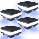 Black / White Solar Post Deck Cap Fence Light Fit 4X4 5X5 6X6 Wooden. Fixed Price $109.99.