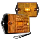 2PC Dot Surface Mount Amber Led Side Marker Light Utility Boat Trailers Over 80. Fixed Price $12.99.