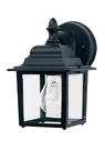 New Maxim Lighting Builder Cast 1-LIGHT Outdoor Wall Lantern 1025BK Porch. Fixed Price $59.99.