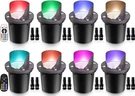 Sunvie 12W Rgbw Led Well Lights 8 Pack 12-24V. Fixed Price $154.99.