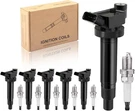 Ignition Coil Pack UF267 Platinum Spark Plugs For Toyota Lexus Avalon Camry. Fixed Price $95.00.