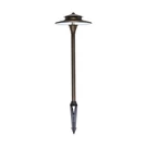 Elegant Lighting Elitco 9 In. 2-TIERED Darkened Brass Path. Fixed Price $129.99.