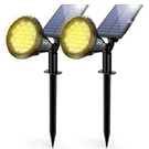 Xtgtp Solar Spot Lights Outdoor, 21 Leds Landscape Auto On/off W.... Fixed Price $48.74.