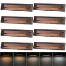 Energetic 5CCT Led Outdoor Step Lights, Low Voltage Deck For Landscape. Fixed Price $124.06.